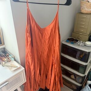 The Impeccable Pig Rust casual dress